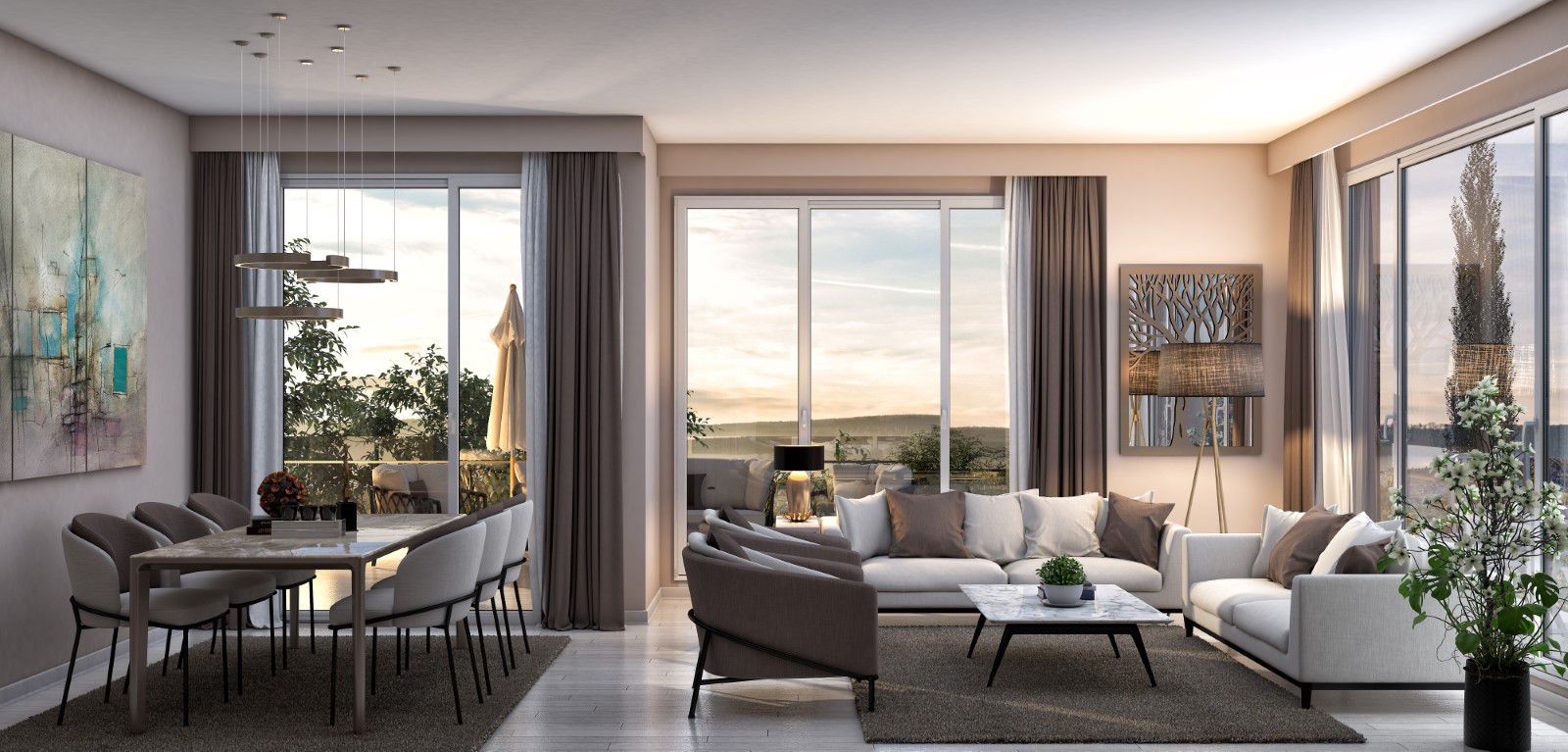 Emlak Konut Çınarköy Evleri — salon